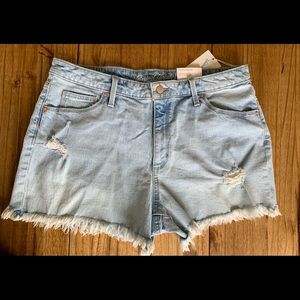 NWT Target Universal Thread Vintage Stretch High Rise Shortie Shorts